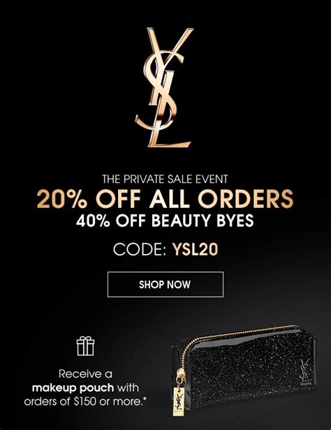 ysl membership discount codes